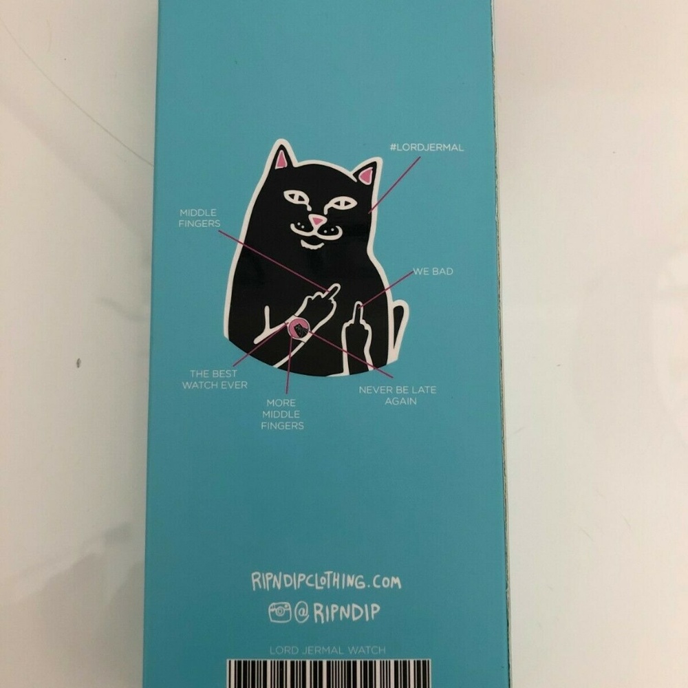 RIPNDIP Lord Nermal Watch Men Women Cat Analog - Picture 6 of 8